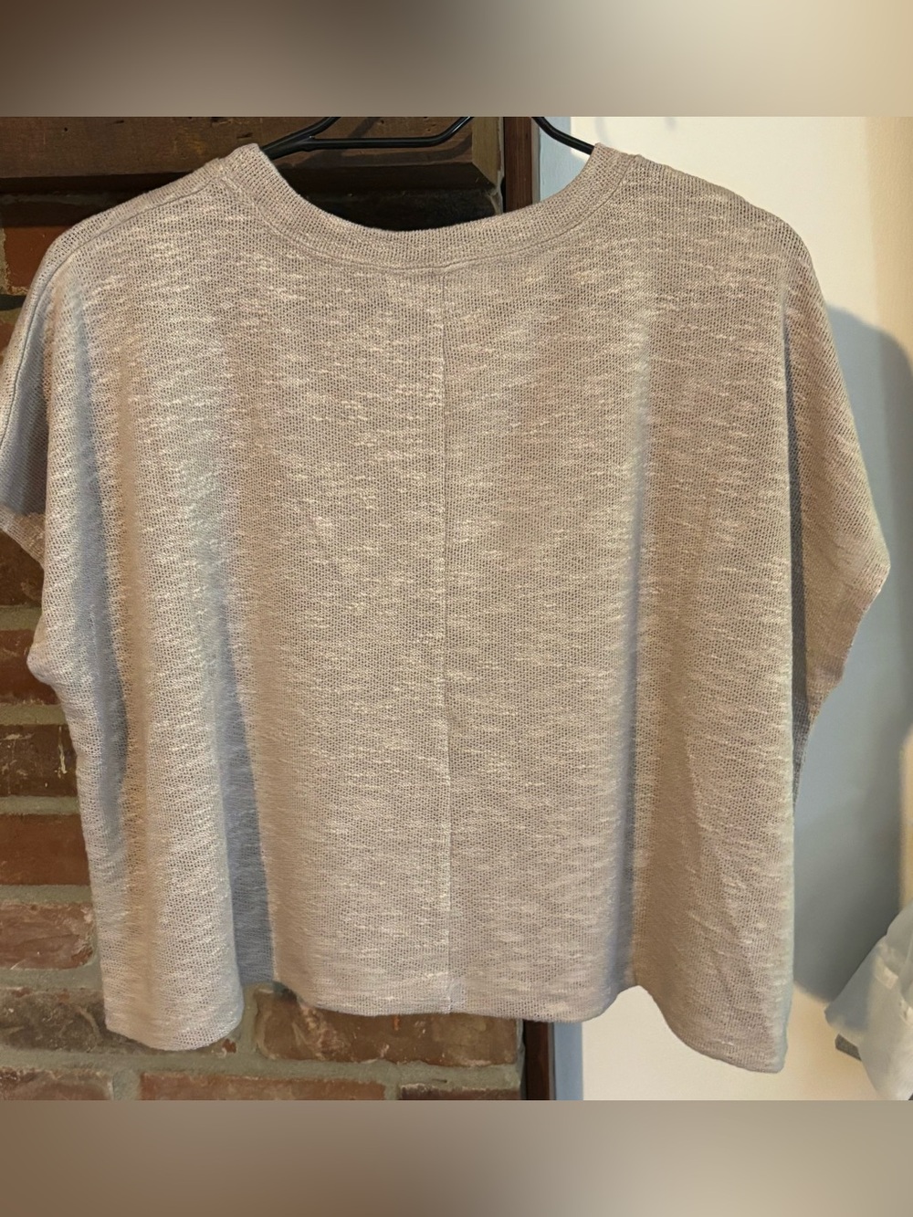 Zenana Outfitters Gray Boxy midi Crop Top - Picture 5 of 14